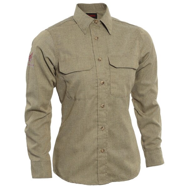 Women's DRIFIRE FR TECGEN Select Work Shirt in Khaki